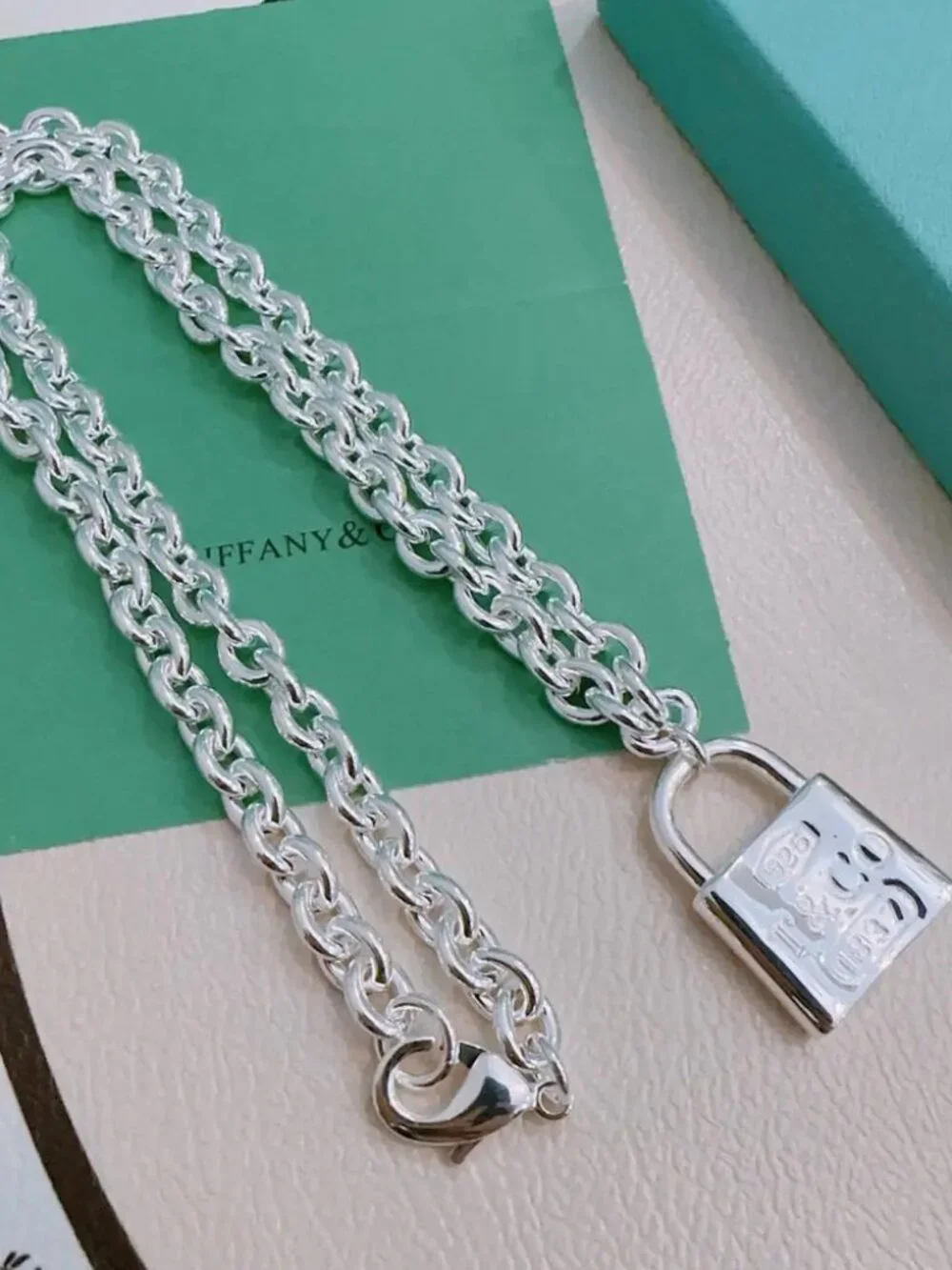 Tiffany & Co. Key Lock Necklace